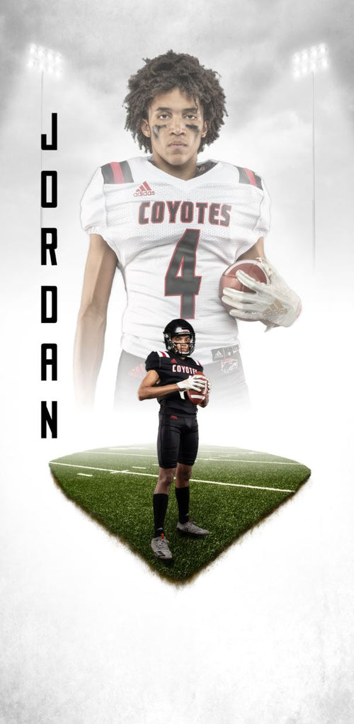 Custom Locker Print-WHS Football